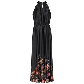 Karmamia Ava Maxi Kjole, Black Blossom